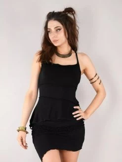 Débardeur à Bretelle "Senuri", Noir