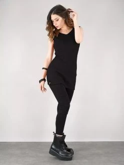 Tunique Sans Manches "Cleopatra", Noir -Magasin De Vêtements Pour Femmes p image 330567 grande