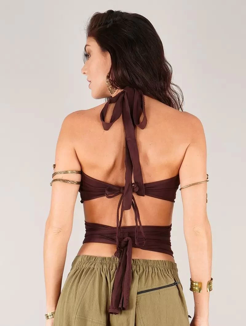 Brassière "Dao", Marron Auburn 3 Brassière "Dao", Marron Auburn – Image 3