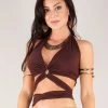 Brassière "Dao", Marron Auburn