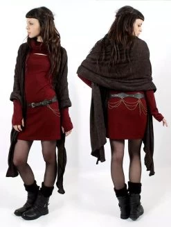 Écharpe-Châle "Zahïoo", Marron -Magasin De Vêtements Pour Femmes p image 333413 grande