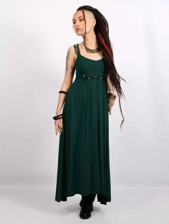 Robe Longue "Massaläa", Bleu Pétrole