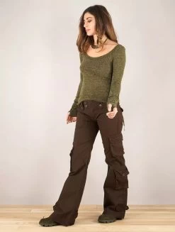 Pantalon Cargo Molécule 45062, Marron -Magasin De Vêtements Pour Femmes p image 335673 grande