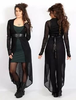 Boléro Semi Transparent "Ayläa", Noir -Magasin De Vêtements Pour Femmes p image 337540 grande