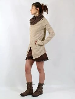 Gilet "Adrika", Beige Et Marron 8 Gilet "Adrika", Beige Et Marron -Magasin De Vêtements Pour Femmes p image 337580 grande