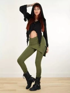 Top Manches Longues évasées "Dryade", Noir -Magasin De Vêtements Pour Femmes p image 338169 grande