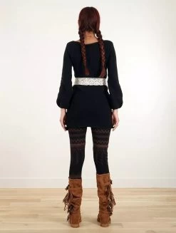 Ceinture De Taille En Crochet "Nelya", Beige -Magasin De Vêtements Pour Femmes p image 338246 grande