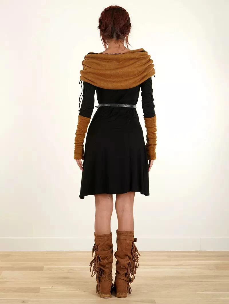 Gros Col Snood "Koöna", Rouille 4 Gros Col Snood "Koöna", Rouille – Image 4