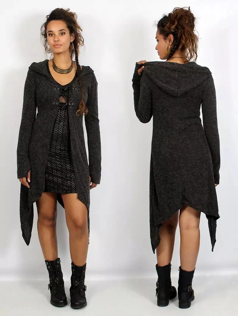 Gilet "Makshi", Gris Foncé 3 Gilet "Makshi", Gris Foncé – Image 3