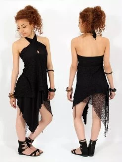 2en1 Jupe/Tunique "Syrada", Noire