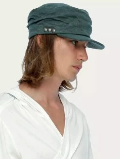 Casquette "Pipa", Bleu Pétrole -Magasin De Vêtements Pour Femmes p image 343550 grande