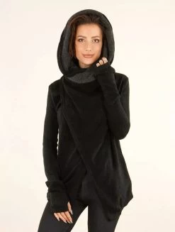 Gilet "Adrika", Noir Gris