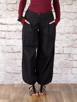 Pantalon Bouffant "Nidana", Noir