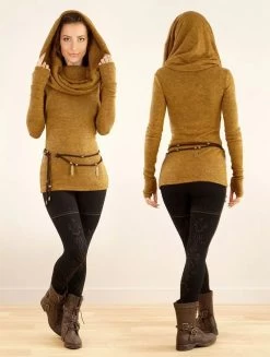 Pull à Gros Col "Mantra", Rouille 10 Pull à Gros Col "Mantra", Rouille -Magasin De Vêtements Pour Femmes pull a gros col mantra rouille p image 348268 grande