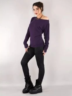 Pull à Manches Chauve-souris "Kayäaz", Violet 5 Pull à Manches Chauve-souris "Kayäaz", Violet -Magasin De Vêtements Pour Femmes pull a manches chauve souris kayaaz violet p image 329084 grande