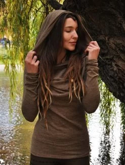 Pull Col Bénitier "Kali", Beige -Magasin De Vêtements Pour Femmes pull col benitier kali beige p image 337292 grande