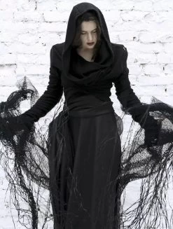 Pull Court "Nadjäa", Noir 15 Pull Court "Nadjäa", Noir -Magasin De Vêtements Pour Femmes pull court nadjaa noir p image 348293 grande