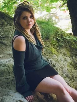 Pull épaules Dénudées "Elixir", Bleu Pétrole 7 Pull épaules Dénudées "Elixir", Bleu Pétrole -Magasin De Vêtements Pour Femmes pull epaules denudees elixir bleu petrole p image 326407 grande