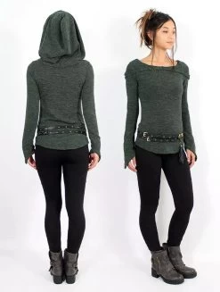 Pull "Karmäa", Vert Lichen 5 Pull "Karmäa", Vert Lichen -Magasin De Vêtements Pour Femmes pull karmaa vert lichen p image 329448 grande