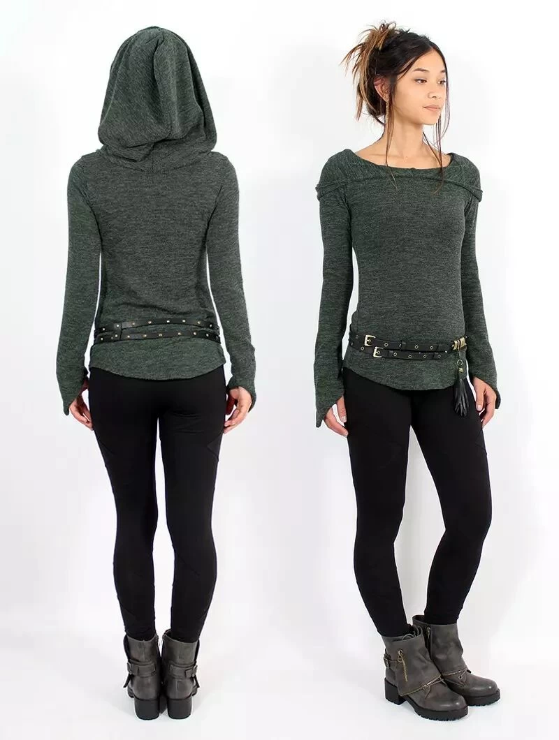 Pull "Karmäa", Vert Lichen 3 Pull "Karmäa", Vert Lichen – Image 3