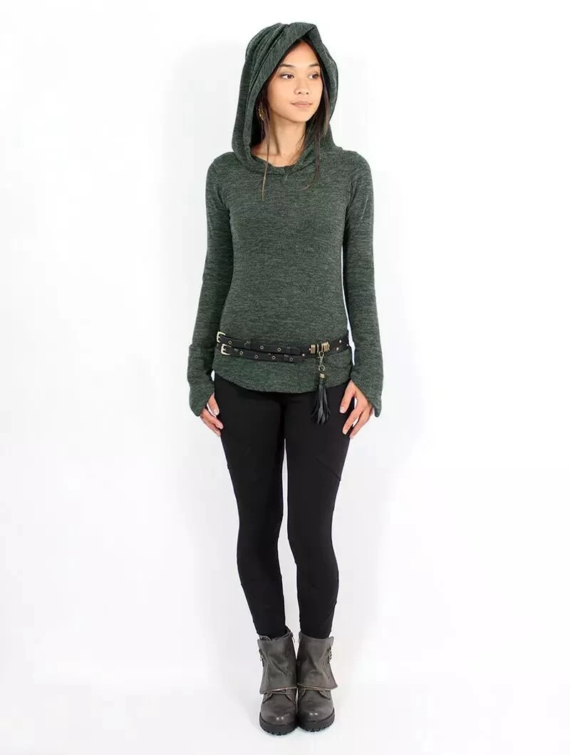 Pull "Karmäa", Vert Lichen 2 Pull "Karmäa", Vert Lichen – Image 2