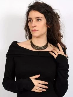 Pull "Karmïk", Noir -Magasin De Vêtements Pour Femmes pull karmik noir p image 337732 grande