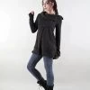 Pull Tunique "Ekantika", Gris Foncé