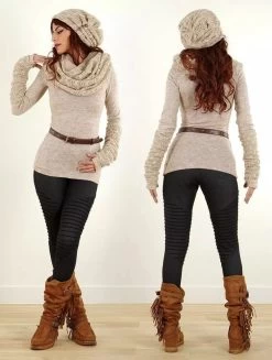 Pull "Ysïs", Beige 14 Pull "Ysïs", Beige -Magasin De Vêtements Pour Femmes pull ysis beige p image 339025 grande