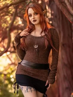 Pull "Ysïs", Marron