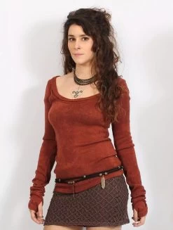 Pull "Ysïs", Terre De Sienne