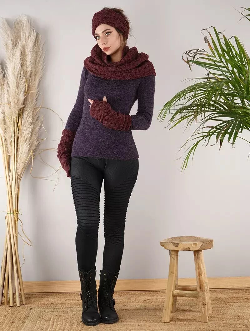 Pull "Ysïs", Violet 3 Pull "Ysïs", Violet – Image 3