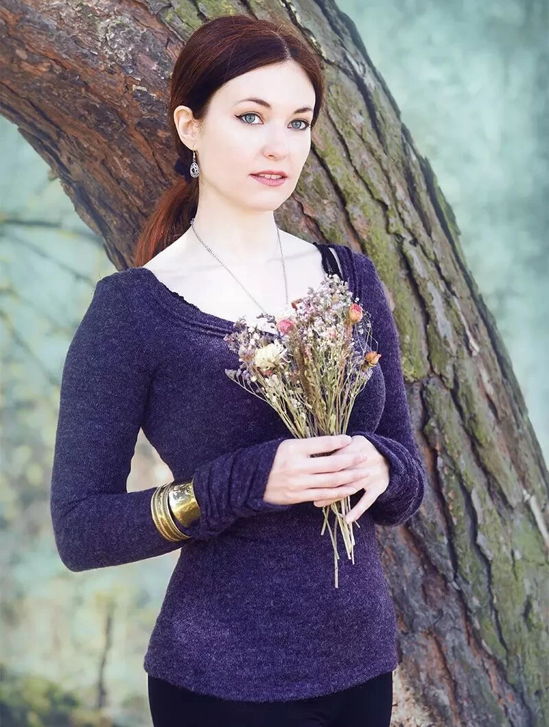 Pull "Ysïs", Violet 2 Pull "Ysïs", Violet – Image 2