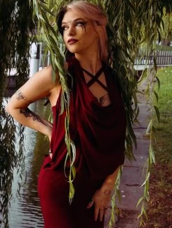 Robe Courte Patineuse "Amethyst", Bordeaux 13 Robe Courte Patineuse "Amethyst", Bordeaux -Magasin De Vêtements Pour Femmes robe courte patineuse amethyst bordeaux p image 342716 grande