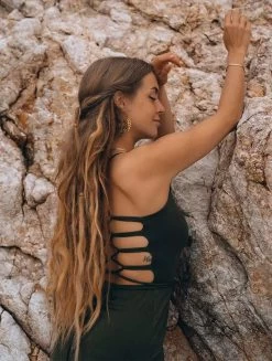 Robe Courte Dos Nu "Sunee", Vert Kaki 11 Robe Courte Dos Nu "Sunee", Vert Kaki -Magasin De Vêtements Pour Femmes robe courte sunee vert kaki p image 333407 grande