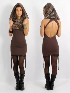 Robe "Feline", Marron 10 Robe "Feline", Marron -Magasin De Vêtements Pour Femmes robe feline marron p image 329326 grande