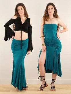 Robe Jupe "Weya", Bleu