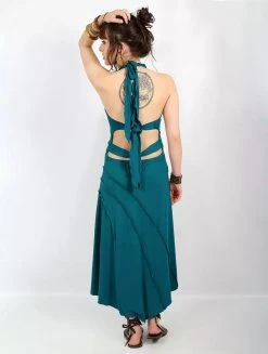 Robe "Kaylah", Bleu Pétrole -Magasin De Vêtements Pour Femmes robe kaylah bleu petrole p image 331741 grande