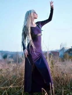 Robe Longue "Aryäa", Violet -Magasin De Vêtements Pour Femmes robe longue aryaa violet p image 346269 grande