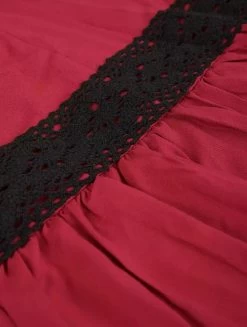 Robe Longue "Gaia", Rouge 6 Robe Longue "Gaia", Rouge -Magasin De Vêtements Pour Femmes robe longue gaia rouge p image 339641 grande