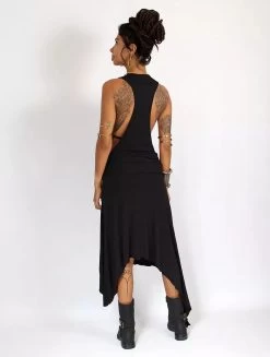 Robe Longue "Naäry", Noir -Magasin De Vêtements Pour Femmes robe longue naary noir p image 339624 grande