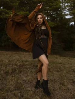 Robe Patineuse Avec Crochet "Nymphea", Noir -Magasin De Vêtements Pour Femmes robe patineuse avec crochet nymphea noir p image 334287 grande