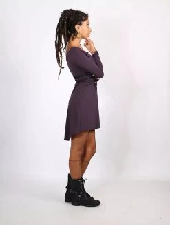 Robe Patineuse "Mystic", Violet -Magasin De Vêtements Pour Femmes robe patineuse mystic violet p image 324499 grande