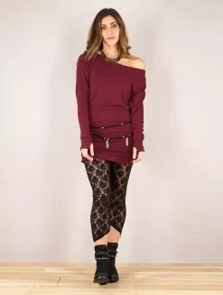 Robe Pull à Manches Chauve-souris "Kayäaz", Bordeaux 15 Robe Pull à Manches Chauve-souris "Kayäaz", Bordeaux -Magasin De Vêtements Pour Femmes robe pull a manches chauve souris kayaaz bordeaux p image 347519 grande