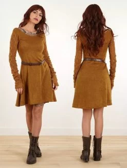 Robe Pull à Manches En Crochet "Oroshï", Rouille 7 Robe Pull à Manches En Crochet "Oroshï", Rouille -Magasin De Vêtements Pour Femmes robe pull a manches en crochet oroshi rouille p image 338333 grande