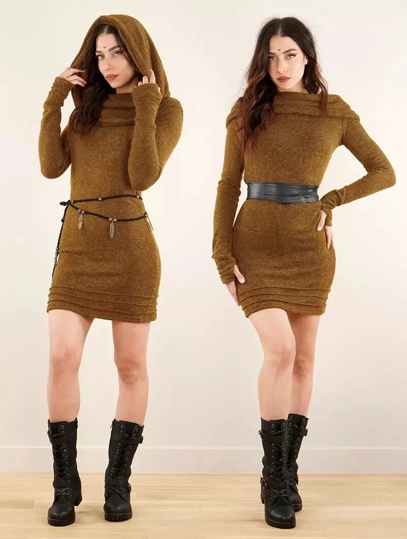 Robe Pull "Chryzalide", Rouille 2 Robe Pull "Chryzalide", Rouille – Image 2