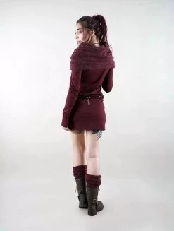 Robe "Saädiya", Bordeaux -Magasin De Vêtements Pour Femmes robe saadiya bordeaux p image 330729 grande