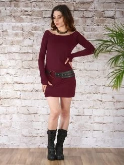 Robe "Saädiya", Bordeaux