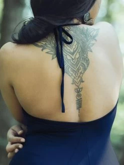 Robe "Trisha", Bleu Nuit -Magasin De Vêtements Pour Femmes robe trisha bleu nuit p image 329488 grande