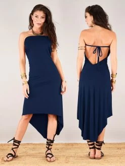 Robe "Trisha", Bleu Nuit -Magasin De Vêtements Pour Femmes robe trisha bleu nuit p image 332640 grande