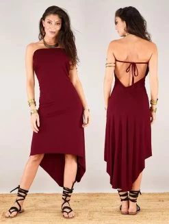 Robe "Trisha", Bordeaux